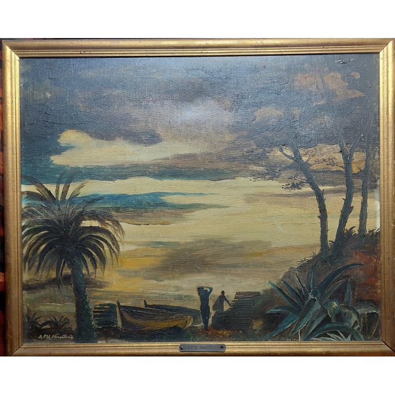 Contrejour à Palamos - A.P.V Hauters, 1961