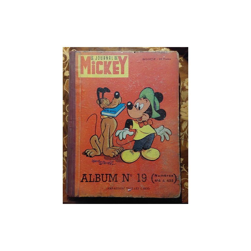 Journal de Mickey - Album N°19 (N°414 à 432) - 1960