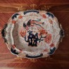 Plat en Faïence Anglaise du XIXe Siècle (1850) avec Décor Imari