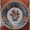 Assiette polychrome DE PORCELEYNE FLES - ROYAL DELFT XIX-XXe