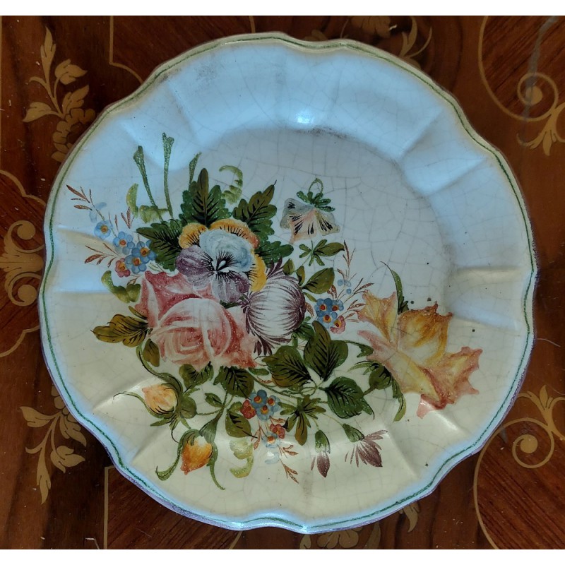 Assiette en Porcelaine de Gio Battista, Manufacture de Bassano, XVIIIe