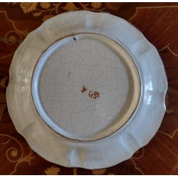 Assiette en Porcelaine de Gio Battista, Manufacture de Bassano, XVIIIe