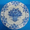 Assiette en Faïence Delft (Royal Delft) - De Porcelein Fles : Année CZ 1982