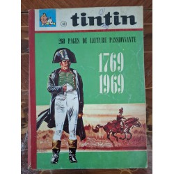 Recueil Souple Tintin N°60 (Napoléon) - 260 pages - 5 Numéros de 1969 (du N°19 au N°23)