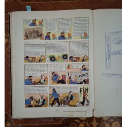 Tintin au Pays de l'Or Noir - 1ère Édition 1956 - Casterman