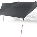 Qeedo Motor Tarp Auvent Fourgon avec Protection UV (UV80) et Dark-Coating – Convient pour: Camping-Cars, caravanes, auvents, tuyauterie ou Montage à Ventouse
